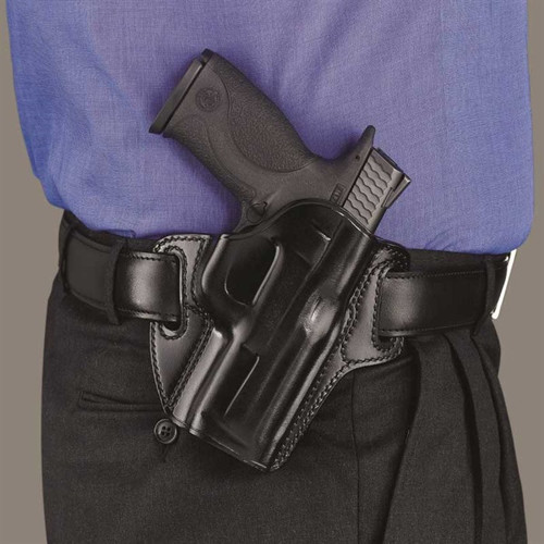 Galco Concealable OWB Holster Right Hand Springfield XD 3" Leather Black