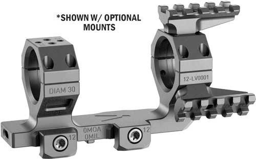 Audere Levitas 30mm Cantilever Scope Mount 0 MOA
