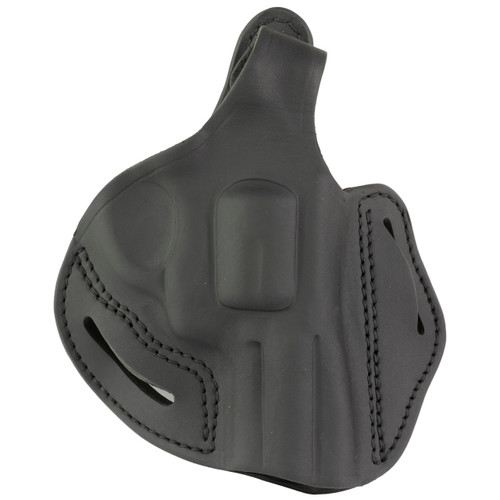 1791 Gunleather RVHX-4.3 Revolver Thumb Break Holster, Size 4.3, Black, Right Hand