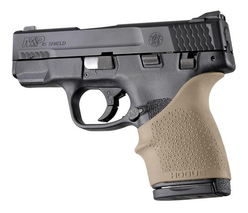 Hogue HandALL Beavertail Grip Sleeve S&W M&P Shield 45 Kahr P9 P40 CW9 CW40 FDE