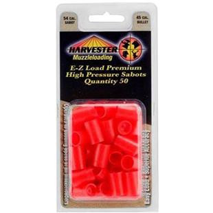 Harvester Muzzleloading Premium High Pressure 54 Caliber Muzzleloader Sabots for 45 Caliber Bullets 50 Pack