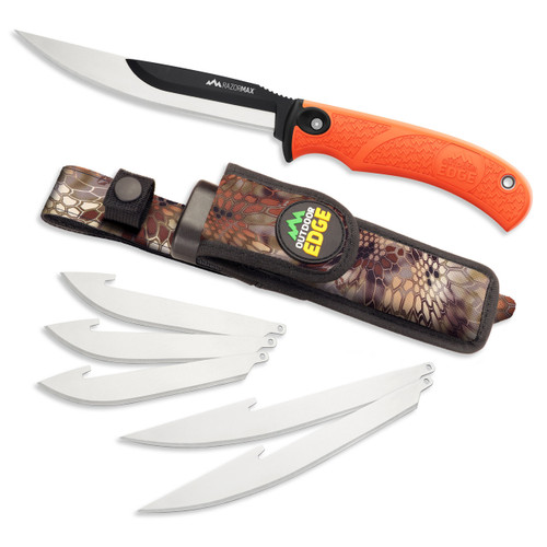 Outdoor Edge RazorMax Fixed Blade Knife 3.5"/5.0" Blades