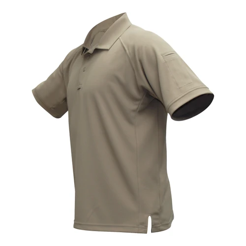 Vertx Coldblack Short Sleeve Polo Tan Medium