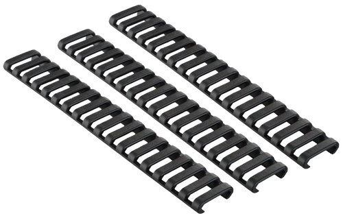 Ergo Grips 18 Slot Ladder LP Rail Cover 3 Pack Black