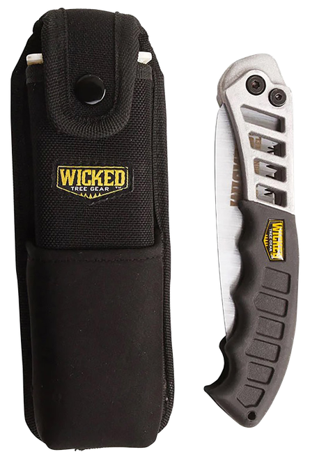 Wicked Tree Gear WTG003 Combo Pack Folding Saw 7 Inch High Carbon Steel Blade