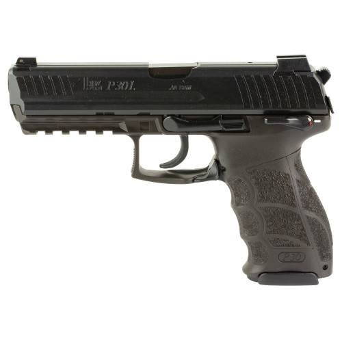 Heckler & Koch P30L .40 S&W Pistol 4.45" Barrel 13+1 Round (V3 DA/SA, Includes 2 Magazines)