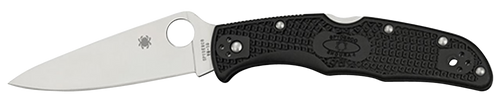 Spyderco Endura 4 Pocket Knife 3.8" Leaf VG-10 Satin  Blade Fiberglass Reinforced Nylon (FRN) Handle Black