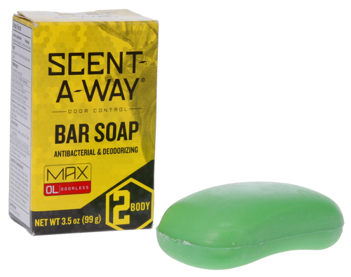 Hunter's Specialties Scent-A-Way MAX Odorless Scent Elimination Bar Soap 3.5 oz