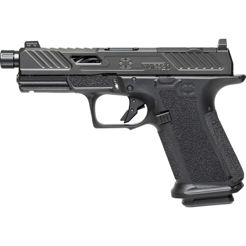 Shadow Systems MR920 Elite 9mm Luger Pistol 4.5" Threaded Barrel 10+1 Round Black
