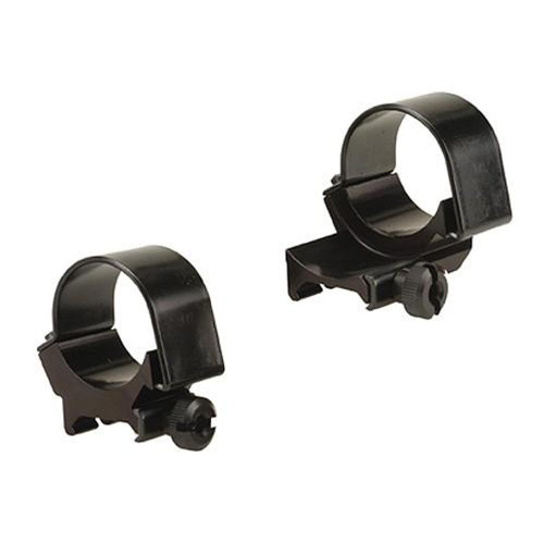 Weaver Detachable Extension Top Mount 30mm Scope Rings Low Black