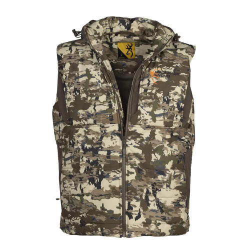 Browning Men's Wicked Wing Insulated Vest Auric Camo Small