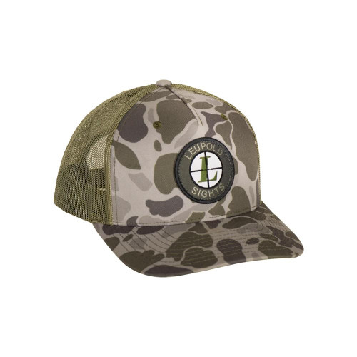Leupold Duck Camo Trucker Hat Green One Size Fits All