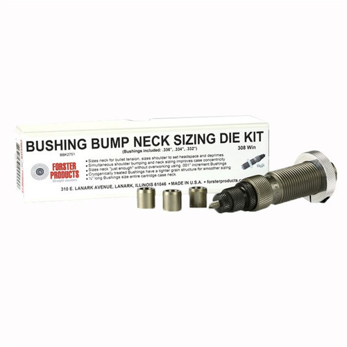 Forster 7mm-08 Remington Bushing Bump Neck Die Kit