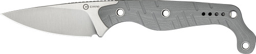 G-10 STONEWASH KYDEX SHEATHCIVIVI KNIFE SOKN 2.82" GRAY - Image 1