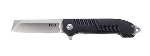 CRKT Razel GT Assisted Opening Pocket Knife 3.02" Tanto Point 8Cr13MoV Satin Blade Aluminum Handle Black