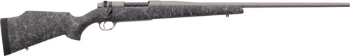 Weatherby Mark V Weathermark Bolt Action Rifle 6.5 Creedmoor 24" Gray/Black Barrel Black Frame - Image 1