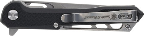 BLACK/SS PROMO Q3 25'<S&W KNIFE TACTICAL FOLDER 3" - Image 1 BLACK/SS PROMO Q3 25'<S&W KNIFE TACTICAL FOLDER 3" - Image 1