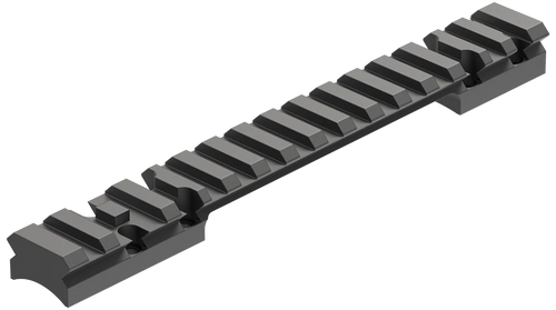 Leupold 1-Piece Backcountry 20 MOA Elevated Cross-Slot Scope Base Browning X-Bolt Long Action 6-48 Screws Matte Black