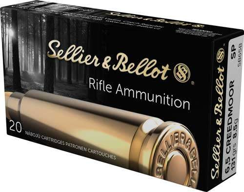 Sellier & Bellot 6.5 Creedmoor Ammo 131 Grain Soft Point Box of 20