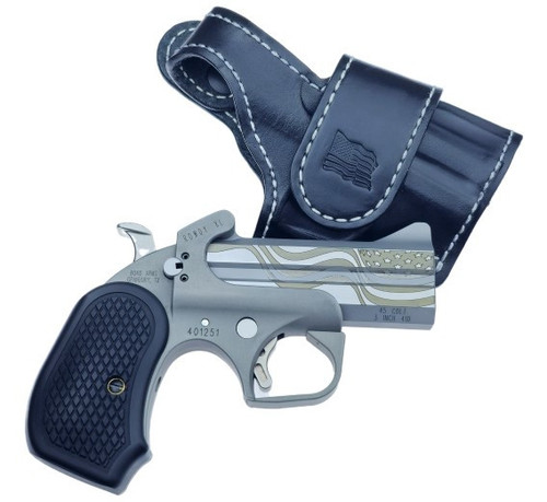 Bond Arms Rowdy XL .45 LC/.410 Pistol 3.5" Barrel Stainless Steel