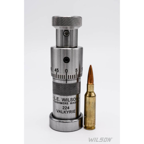L.E. Wilson Stainless Steel Chamber Type 7mm Remington Magnum Micrometer Bullet Seating Die L.E. Wilson Stainless Steel Chamber Type 7mm Remington Magnum Micrometer Bullet Seating Die