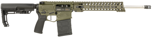 Patriot Ordnance Factory POF 01941 Rogue Rifle DI 16 11M Rail .308 OD