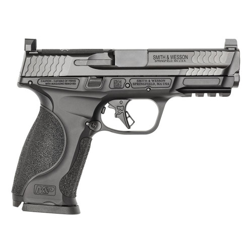 Smith & Wesson M&P9 M2.0 9mm Luger Pistol 4.25" Barrel 17+1 Round Black Optic Ready (Includes 3 Interchangeable Backstraps)