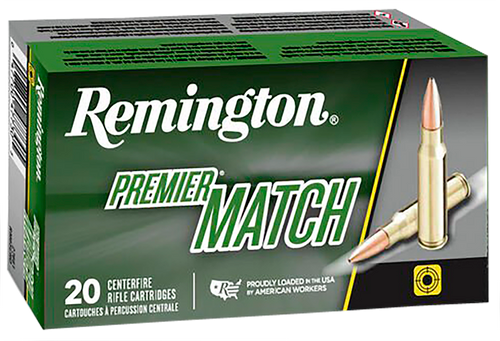 Remington Premier Match .308 Winchester Ammo 168 Grain BTHP Box of 20