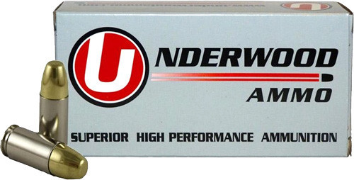 Underwood 9mm Luger +P+ Ammo 147gr FMJ 50 Rounds