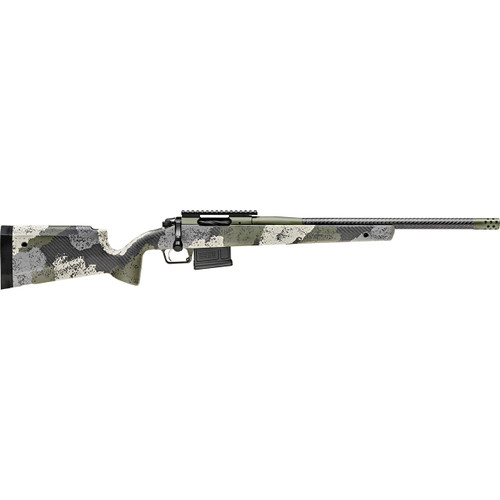 Springfield Armory Model 2020 Waypoint Bolt Action Rifle 300 Winchester Magnum 24" Carbon Fiber Threaded Barrel Evergreen Frame Evergreen Field Stock