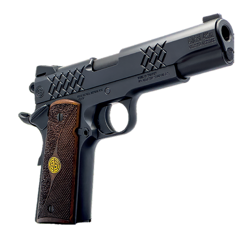 Breda/Dickinson DKSN9BM 1911 Adam 45 ACP Pistol 4.37" Barrel 8+1 Round Matte Black Slide Wood Grip Matte Black Frame