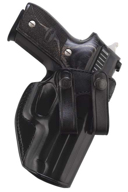 Galco Summer Comfort IWB Holster Right Hand Sig Sauer P320 Compact 9mm, 40 S&W Leather Black