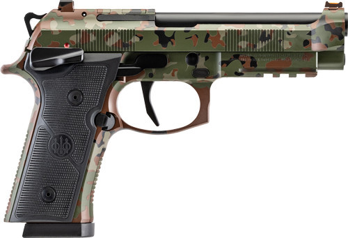 Beretta 92XI SAO FS 9mm Pistol 4.7" Barrel 10+1 Rounds Flectarn Camo