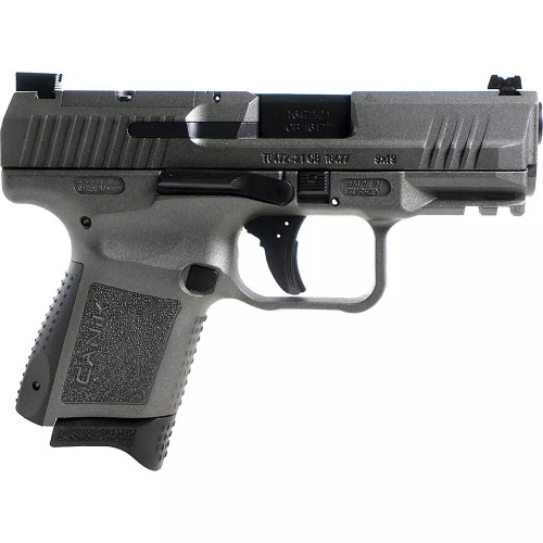 Century Arms Canik TP9 Elite SC 9mm Luger Pistol 3.5" Barrel 12+1 Round Tungsten (Green Fiber Optic Front Sight, Blemished)