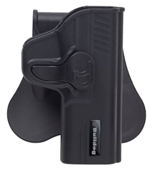 Bulldog Rapid Release Holster with Paddle for Taurus GX4 Black Right Hand