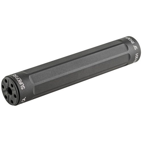 SureFire SF Ryder 22-S Suppressor, .22 LR/.22 WMR/.17 HMR, 1/2-28 Thread, Black