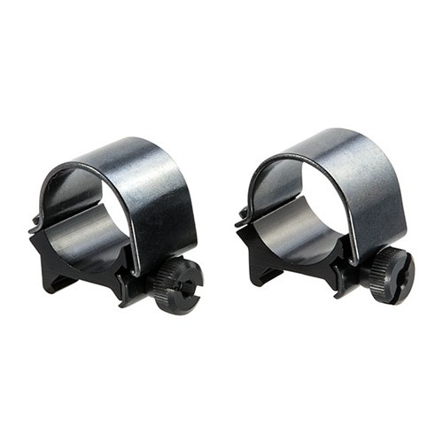 Weaver Top Mount Weaver 1" Scope Rings Gloss Black Low