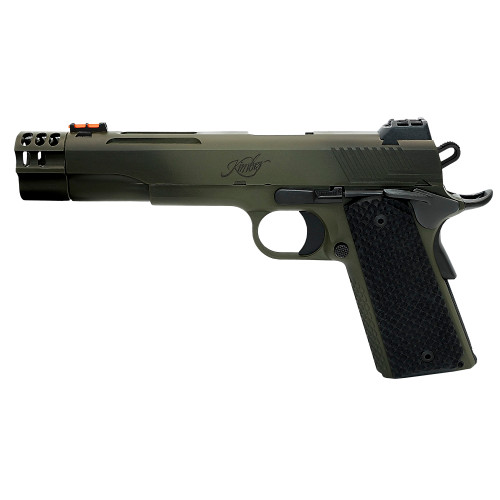 Kimber Rampart 38 Super Pistol 5" Barrel 9+1 Round Olive Drab Compensator - Image 1