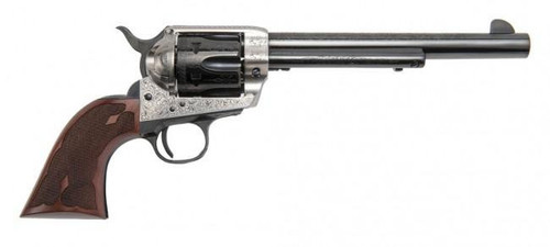 Cimarron Frontier 45 LC Revolver 7.5" Old Silver Frame