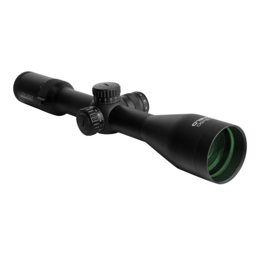 Konus Diablo Rifle Scope 30mm Tube 4-16x 50mm Illuminated Illuminated 550 Ballistic Reticle Matte Black