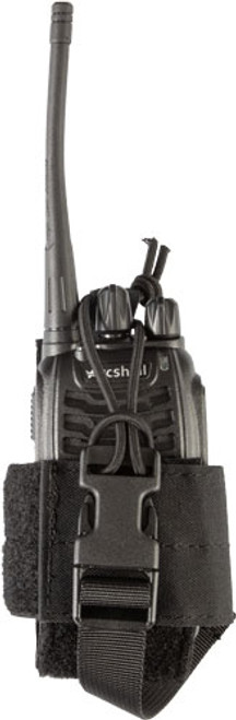SMALL LAMINATE BLACKGREY GHOST GEAR RADIO POUCH - Image 1
