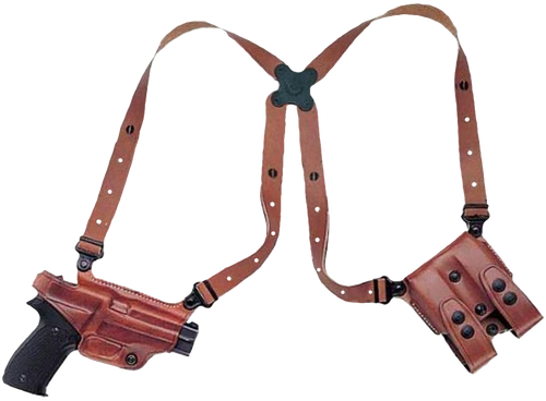 Galco Miami Classic Shoulder System Shoulder Rig Black Leather