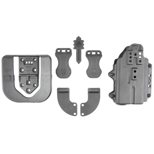 Alien Gear Holsters Photon IWB/OWB Holster Ambidextrous Glock 19, 19X, 23, 32, 45 with Streamlight TLR-7 Polymer Black