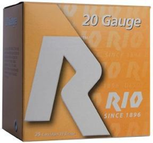 Rio Heavy Field 20 Gauge Ammo 2-3/4" #6 Shot 1 oz Box of 25