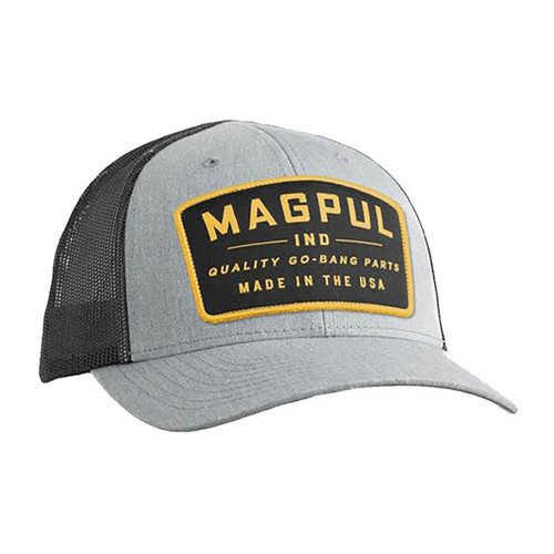 Magpul Go Bang Trucker Hat Heather Gray One Size