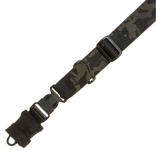 TacShield CQB 1-Point Rifle Sling 1.5 Inch Multi-Cam Black with HK Snap Hook