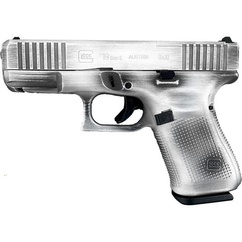 Glock 19 Gen5 MOS 9mm Luger Pistol 4.02" Barrel 15+1 Round Distress Stormtrooper