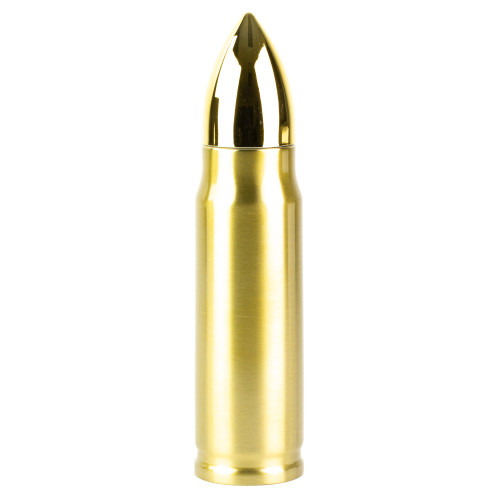 Caliber Gourmet Bullet Thermos Bottle 17 oz Gold - Image 1