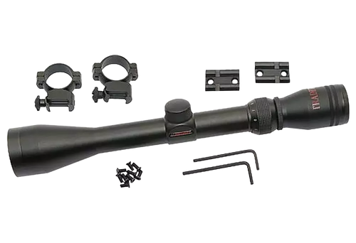 Traditions Muzzleloader Scope Kit 3-9x40 Matte Black with Medium Rings and Base