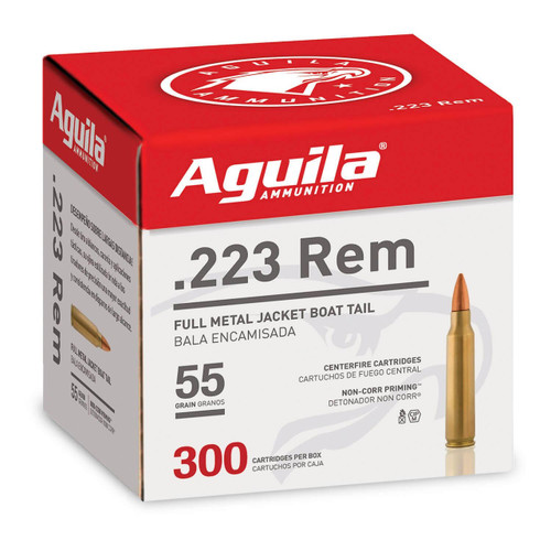 Aguila Ammunition .223 Remington 55 Grain FMJ 300 Count